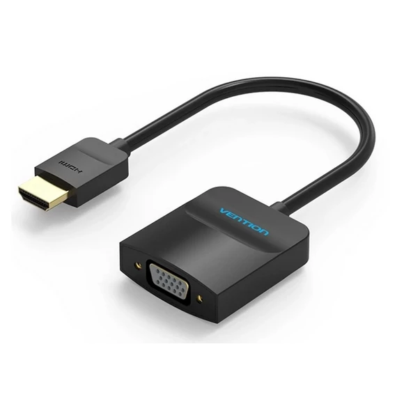 Vention HDMI -> VGA, 0,15m, fekete, konverter