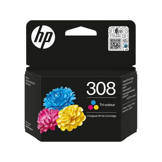 HP 7FP20UE Tintapatron Color 120 oldal kapacitás No.308