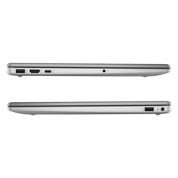 HP255G10, 15.6" FHD AG SVA  250Nits, AMD Ryzen5 7530U HC, 8GB, 512GB PCIe SSD, Radeon RX Vega 7, Silver Aluminium, WIN11, háttérvilágításos billentyűzet, ujjlenyomat olvasó, 3 év gar