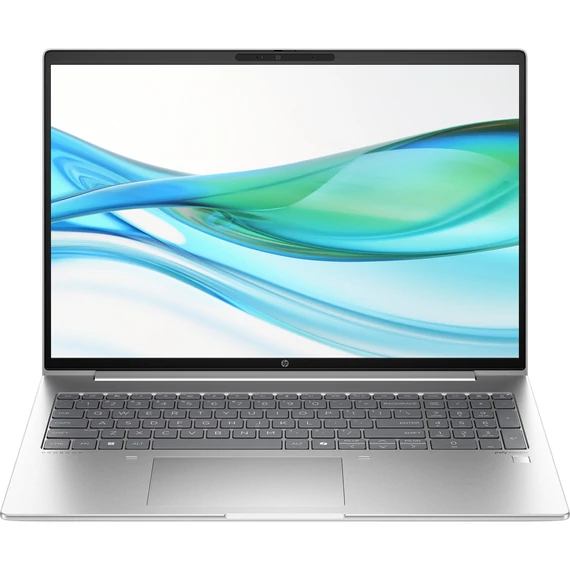 HP460G11, 16.0 WUXGA UWVA 300Nits, Intel Core Ultra5 125U, 8GB, 512GB PCIe SSD, IntelR Graphics 4C, Silver , WIN11PRO, háttérvilágításos billentyűzet,újjlenyomat olvasó, 3 év garancia; 9C084EA