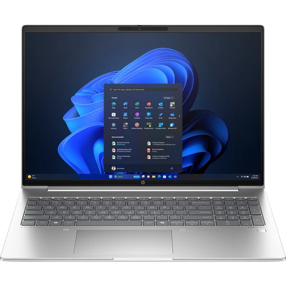 HP ProBook460G11, 16.0 WUXGA UWVA 300Nits, Intel Core Ultra5 125U, 16GB, 512GB PCIe SSD, IntelR Graphics 4C, Silver , WIN11Pro, háttérvilágításos villentyűzet, 3év gar, ujjlenyomat olvasó