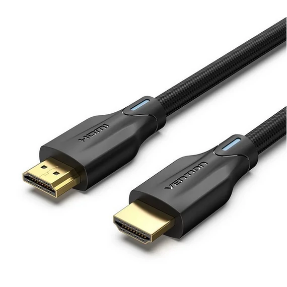 Vention HDMI (8K, szövet, fekete), 1m, kábel