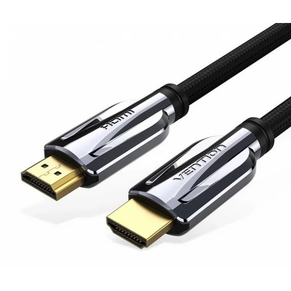 Vention HDMI (8K, szövet, fekete), 1,5m, kábel