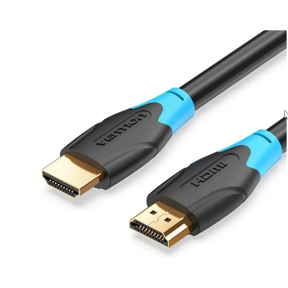 Vention HDMI (8K, szövet, fekete), 2m, kábel