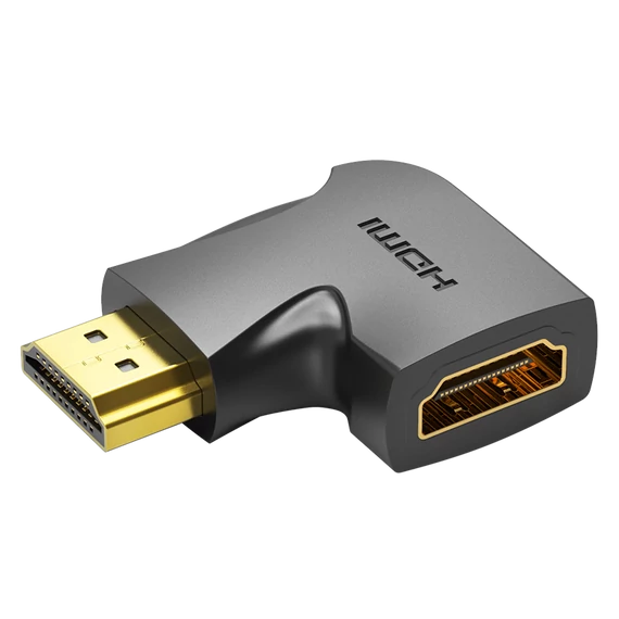Vention HDMI/M (270fokos) -> HDMI/F (4K,sík, 2db), adapter