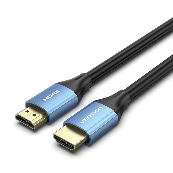 Vention HDMI/M -> HDMI/M (4K, HD, Alu, kék), 0,75m, kábel