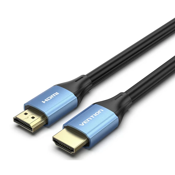 Vention HDMI/M -> HDMI/M (4K, HD, Alu, kék), 2m, kábel