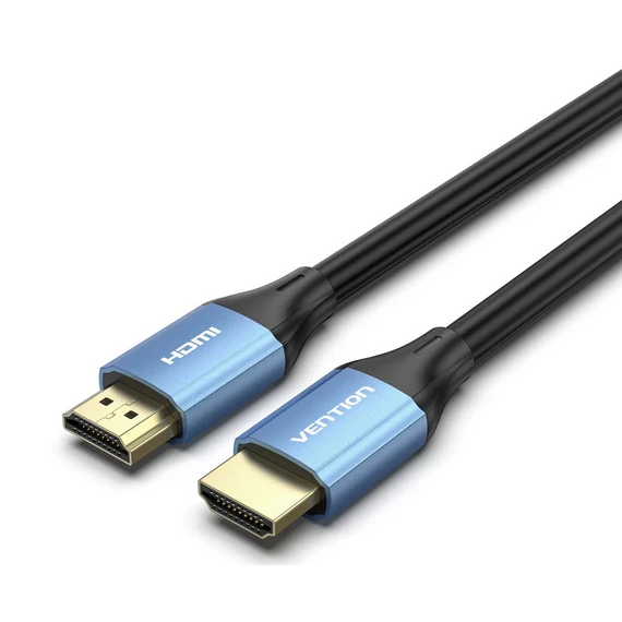 Vention HDMI/M -> HDMI/M (4K, HD, Alu, kék), 3m, kábel