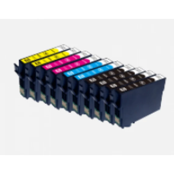 Utángyártott  EPSON T2991 Patron Black WHITE BOX