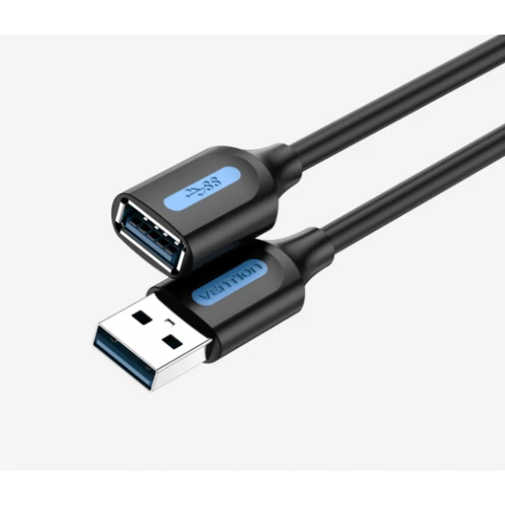 Vention USB-A 3.0/M -> USB-A 3.0/F,  (hosszabbító,PVC), 0,5m, kábel