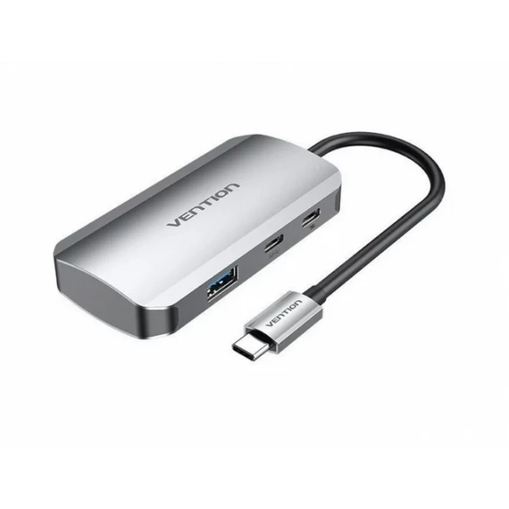 Vention USB-C -> HDMI/3*USB3.0/RJ45/TF/SD/PD , konverter