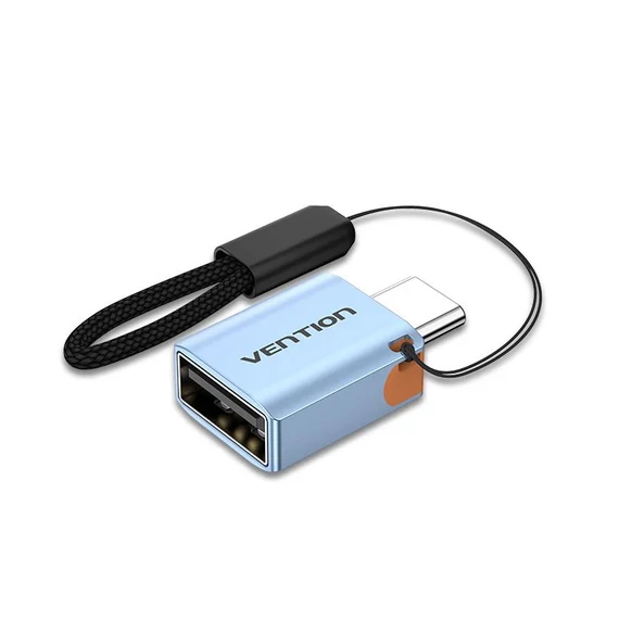 Vention USB-C 3.1/M -> USB-A,  (alu, szürke), adapter