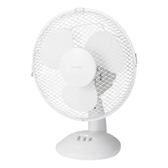 Deltaco NORDIC HOME FT-534 230 mm, két fokozatú, 20 W, dönthető, fehér Ventilátor