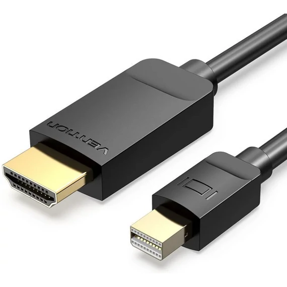 Vention mini Displayport -> HDMI, (fekete), 1,5m, kábel