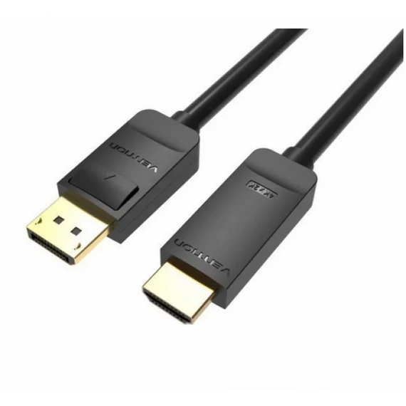 Vention Displayport 4K -> HDMI, (fekete), 5m, kábel