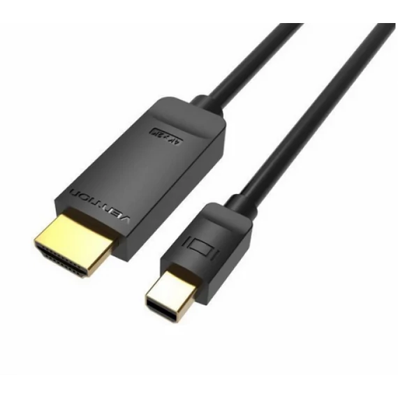 Vention mini DisplayPort -> HDMI , (4K, fekete), 1,5m, kábel