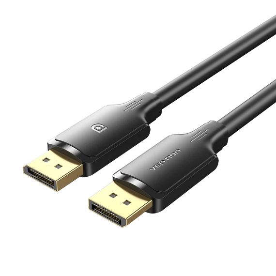 Vention DisplayPort/M (4K,HD, fekete), 1m, kábel