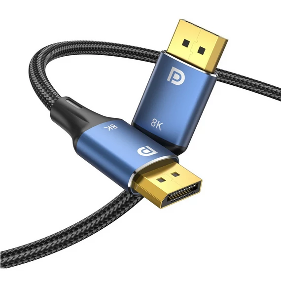 Vention DisplayPort/M (8K,HD, szövet, alu), 1,5m, kábel
