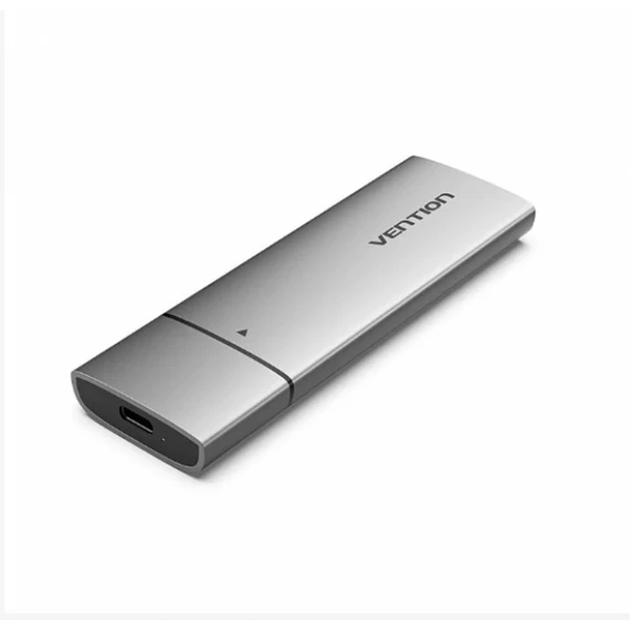 Vention M.2 NGFF SSD (USB 3.1 Gen 2-C, alu, szürke), ház