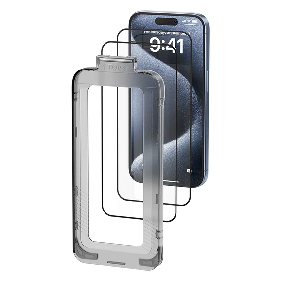 Vention iPhone 13, (HD edzett üveg, pormentesítővel), telefon kijelző védő üveg