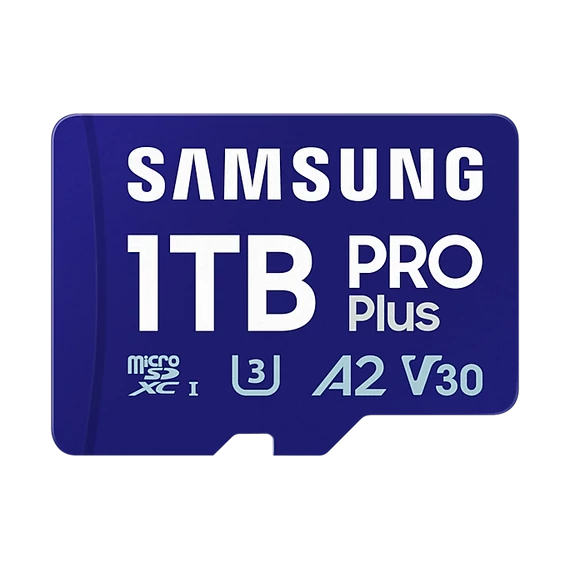 SAMSUNG SD kártya, 1TB, PRO PLUS, Blue Wave