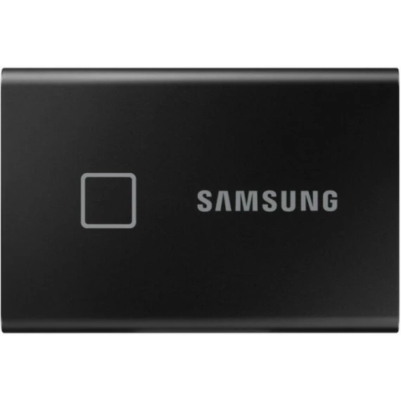 SAMSUNG SSD Külső, 1TB, T7 Touch, Fekete, USB 3.2