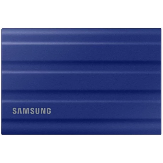 SAMSUNG SSD Külső, 2TB, T7 Shield, Kék, USB 3.2