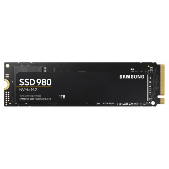 SAMSUNG SSD Belső, 1TB, 980,  PCIe Gen 3.0 x4, NVMe 1.4, 600 TBW