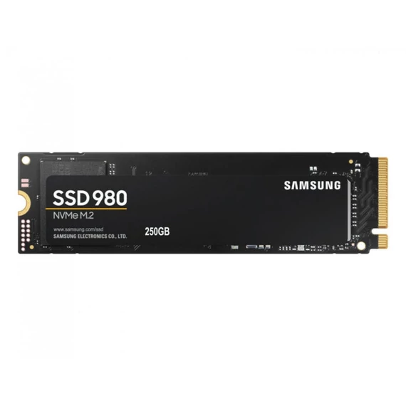 SAMSUNG SSD Belső, 250GB, 980, PCIe Gen 3.0 x4, NVMe 1.4, 150 TBW