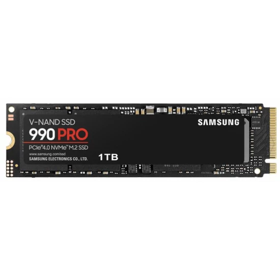 SAMSUNG SSD Belső, 1TB, 990 PRO, PCIe 4.0, NVMe 2.0, 600 TBW