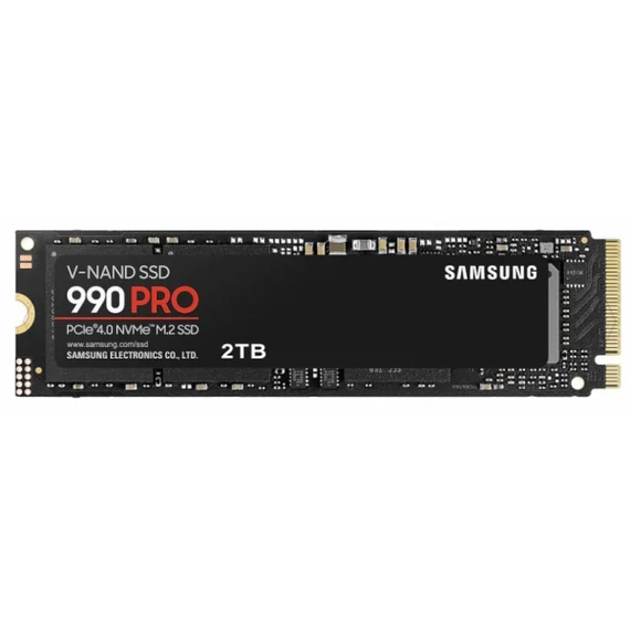 SAMSUNG SSD Belső, 2TB, 990 PRO, PCIe 4.0, NVMe 2.0, 1200 TBW