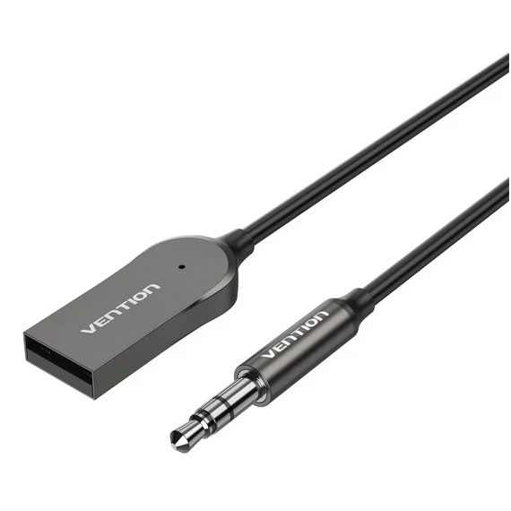 Vention USB (Autóba, bluetooth 5.0 audio, szürke) 1,5m, adapter