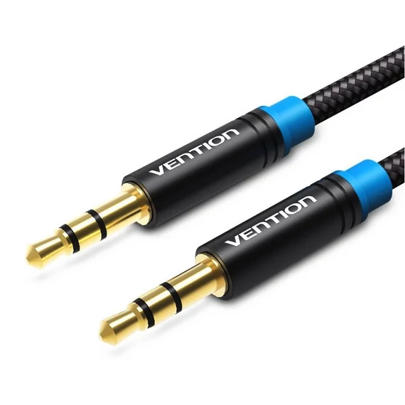 Vention 3.5mm jack/M ->  3.5mm jack/M,  (audio,szövet), 3m, kábel