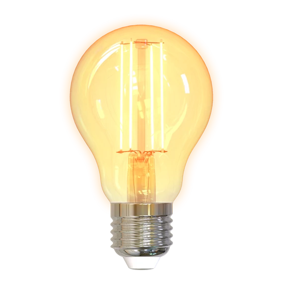 Deltaco SMART HOME SH-LFE27A60 WiFi, E27, 5.5W, 1800-6500K, volfrám Izzó