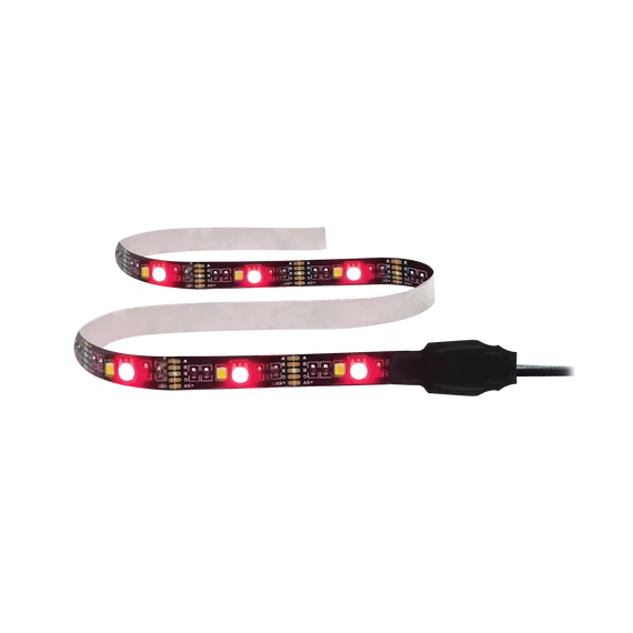 Deltaco SMART HOME SH-LS2MUSB  2 méter, RGB, USB tápellátású, csak bluetooth  LED-szalag