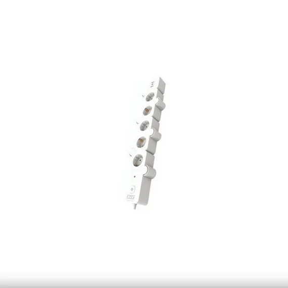 SPS 5x16A, SRG5-UF, Flexi, 1xUSB-C, 2xUSB-A Túlfeszültségvédelem, Elosztó