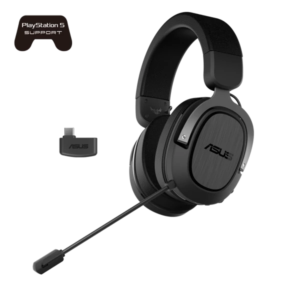 ASUS TUF Gaming H3 Wireless vezeték nélküli fejhallgató mikrofonnal