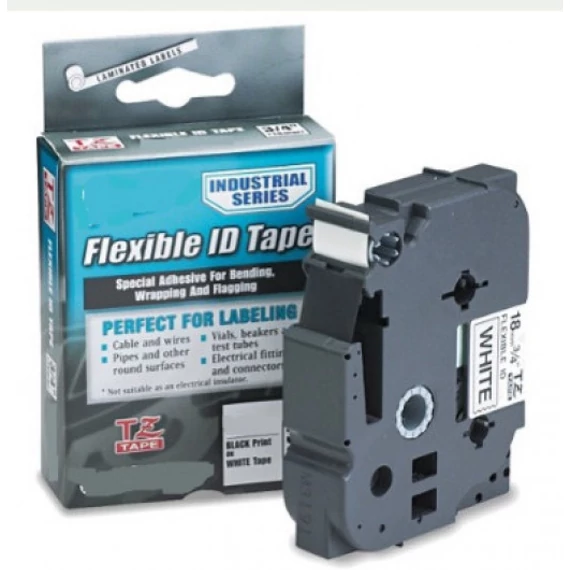 Utángyártott BROTHER TZe531 szalagkazetta 12mm x 8 m kék alapon fekete felirat IK