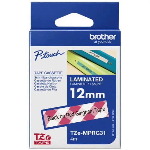 Brother TZe-MPRG31 12 mm széles 4 m hosszú szalagkazetta
