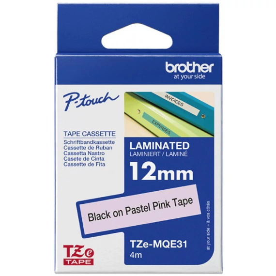 Brother TZe-MQE31 12 mm széles 4 m hosszú szalagkazetta