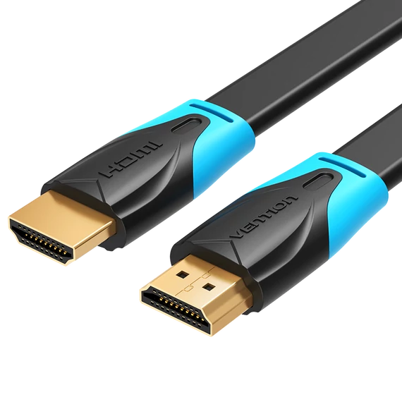 Vention HDMI ,1,5m, (lapos, fekete), kábel