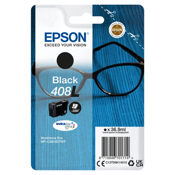 Epson T09K1 Tintapatron Black 36,9ml No.408L
