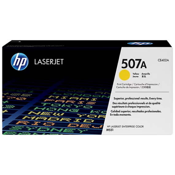 HP CE402A Toner Yellow 6.000 oldal kapacitás No.507A