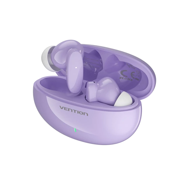 Vention SPORT (TWS,USB-C AAC/SBX Stereo, Mic Wifi headset, lila), fülhallgató