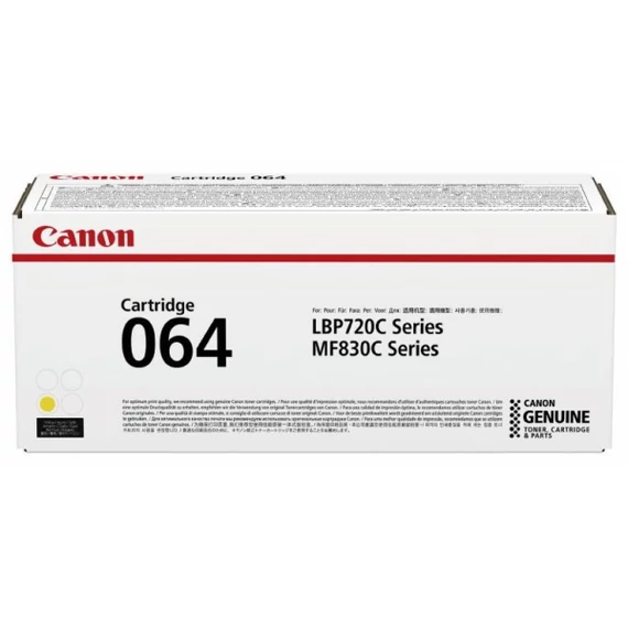 Canon CRG064 Toner Yellow 5.000 oldal kapacitás