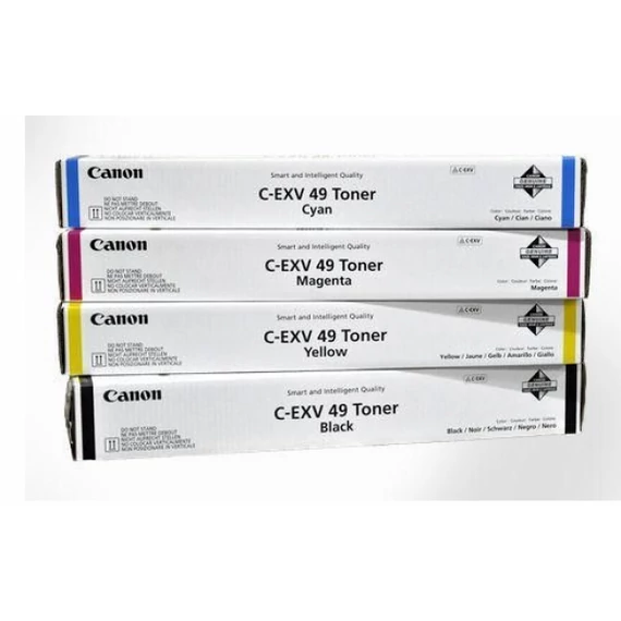 Utángyártott CANON CEXV49 Toner, Cyan 19000 oldal kapacitás INTEGRAL*