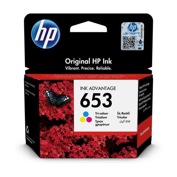 HP 3YM74AE Tintapatron Color 200 oldal kapacitás No.653