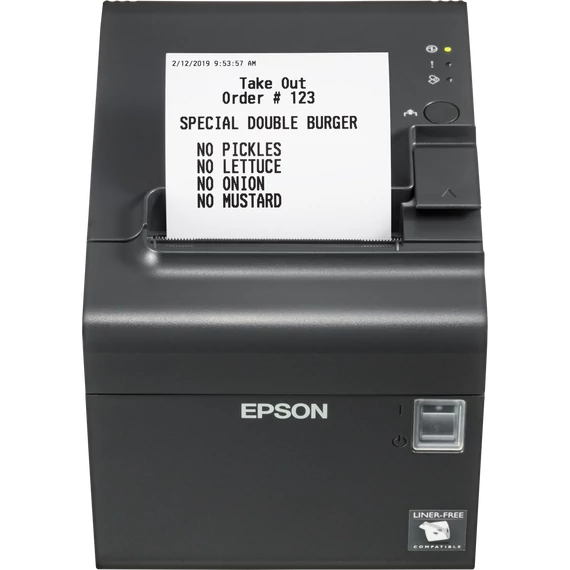 Epson TM-L90LF (682) mono hőpapíros védőfólia nélküli címke nyomtató