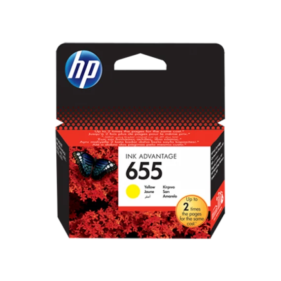 HP CZ112AE Tintapatron Yellow 600 oldal kapacitás No.655