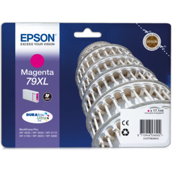 Epson T7903 Tintapatron Magenta 17,1ml No.79XL